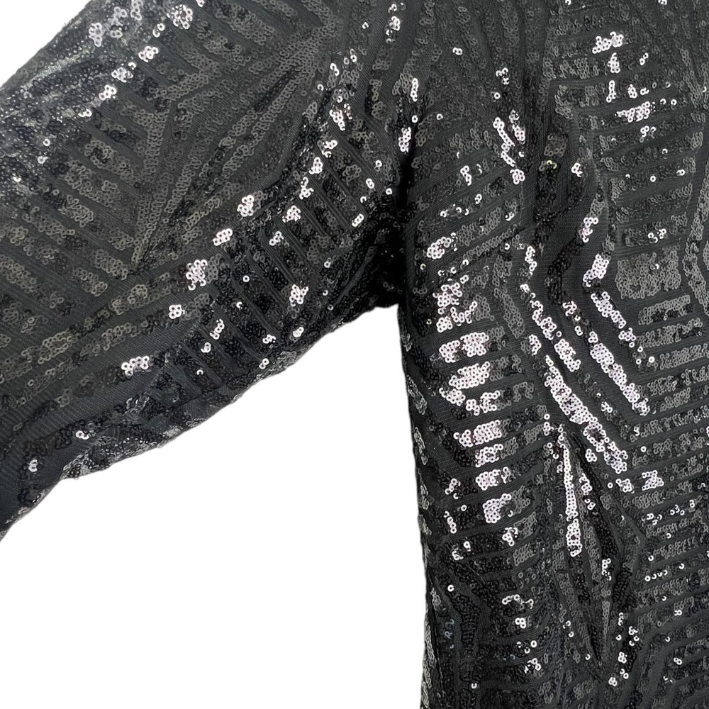 NWOT City Chic Sequin Mini Cocktail Dress 20 - Picture 4 of 9